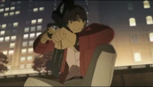 Karakter Axel dari anime Lazarus