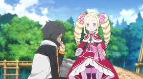 Subaru bersama dengan Beatrice