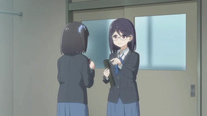 Momen ketika Satsuki bertemu Makinohara senpai