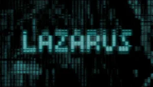 Frame bertuliskan Lazarus yang sering muncul