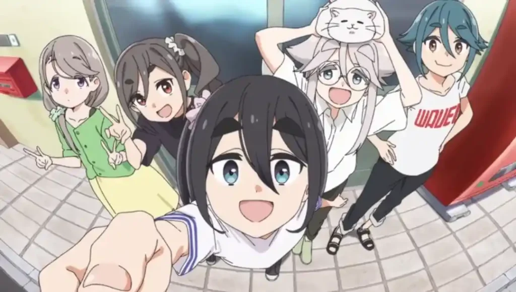 Para karakter anime Mono Weekend Animation