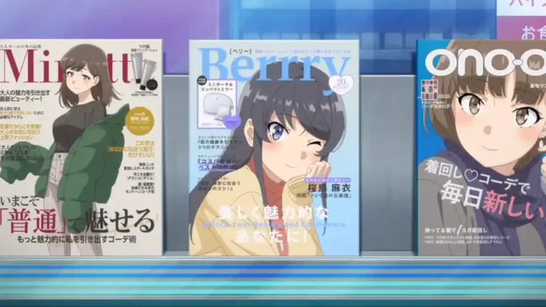 Foto Mai Sakurajima tampil di cover majalant