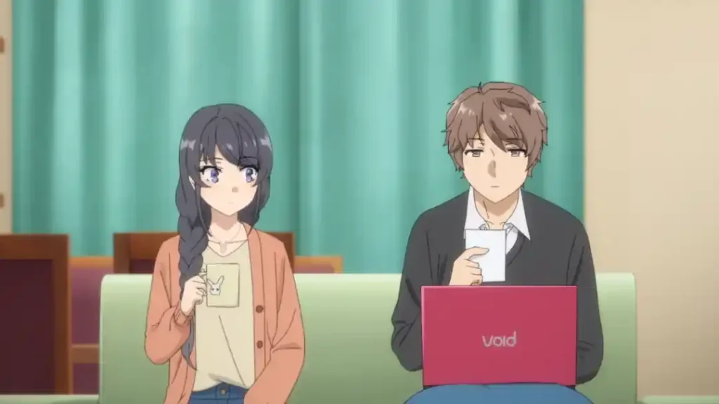 Mai dan Sakuta Azusagawa
