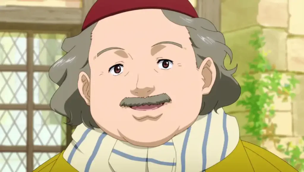 Lambert dari anime Tondemo Skill de Isekai Hourou Meshi