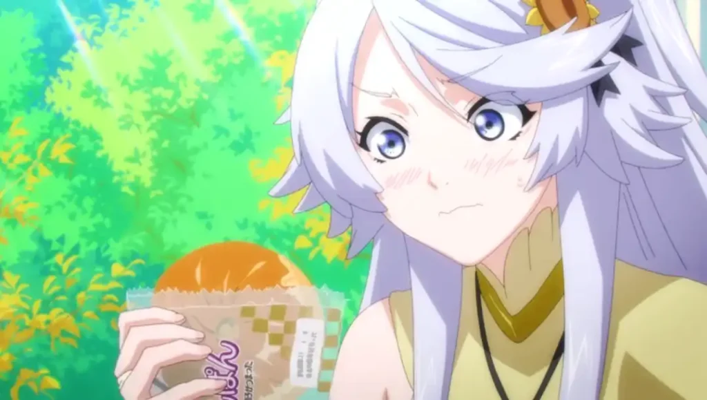 Dewi Ninlil dari cerita Tondemo Skill de Isekai Hourou Meshi