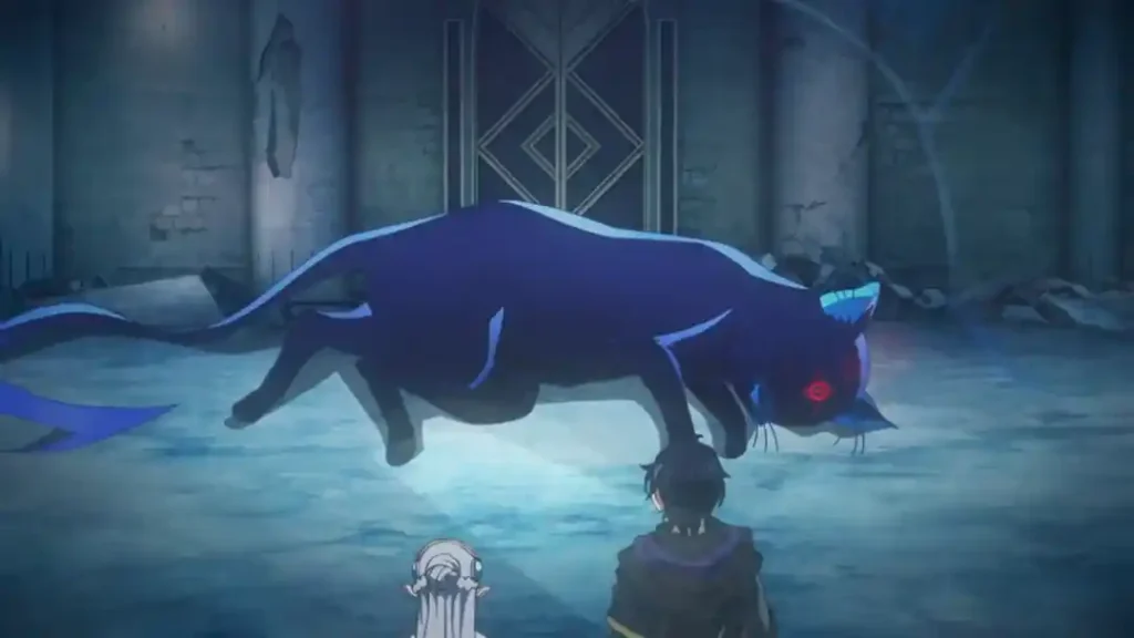 Yoru ketika masih berada di dalam dungeon