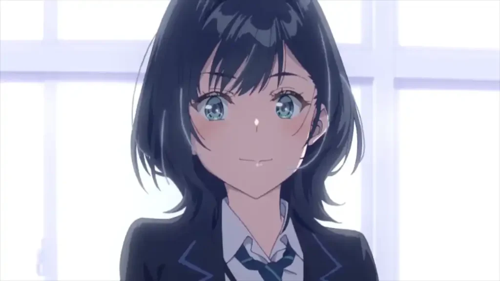 Meskipun tampil sederhana namun kecantikan Yuzuki Nanase tidak diragukan lagi