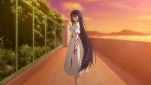Karakter Shiori Oumi dari Watashi wo Tabetai Hitodenashi
