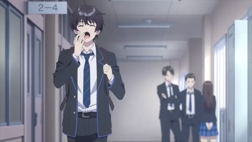 Saku Chitose berasa disekolah