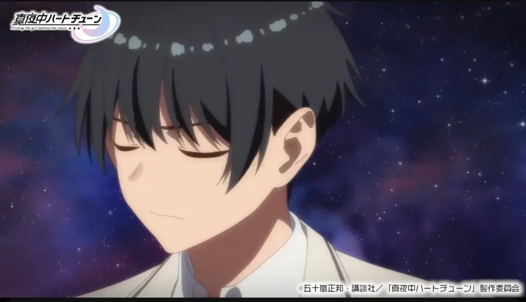 Karakter Arisu Yamabuki di anime Mayonaka Heart Tune