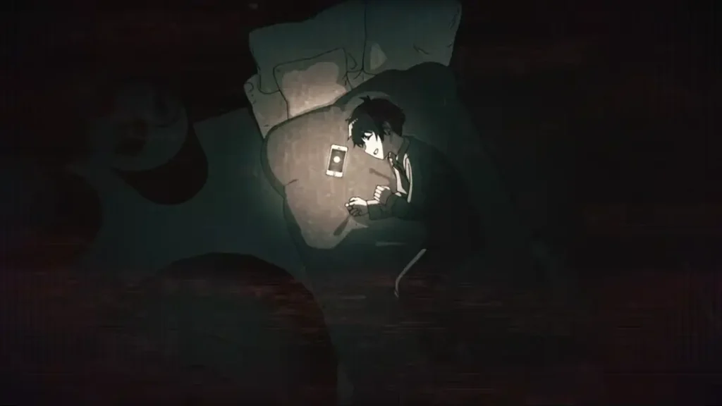 Momen saat Arisu masih mendengarkan siaran Apollo