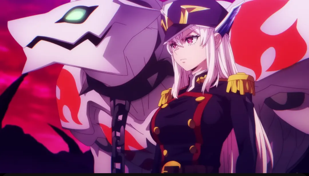 Kyouka Uzen bersama dengan Yuuki Wakura yang berubah bentuk