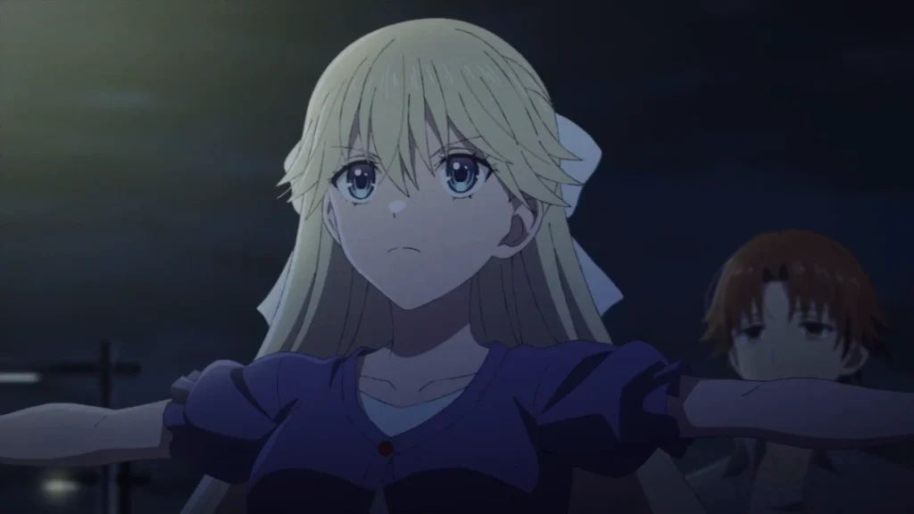 Nanase melindungi Ayanokouji