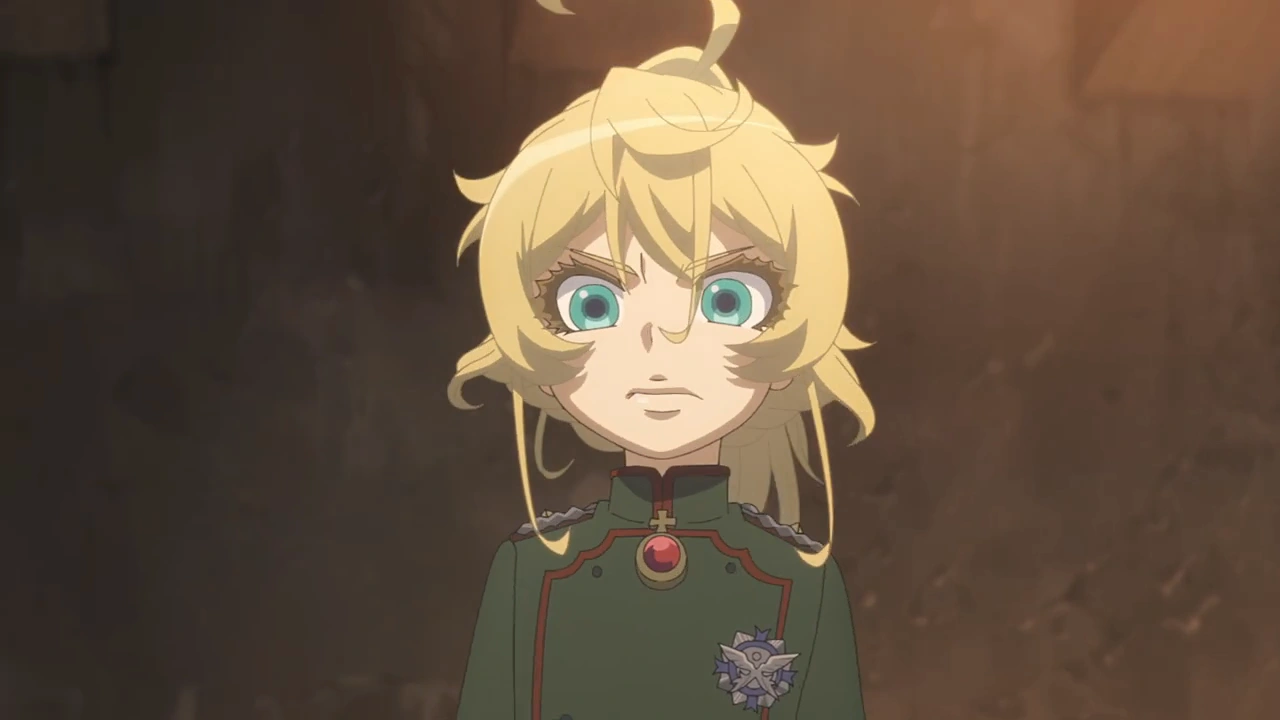 Karakter Tanya von Degurechaff dari cerita Youjo Senki