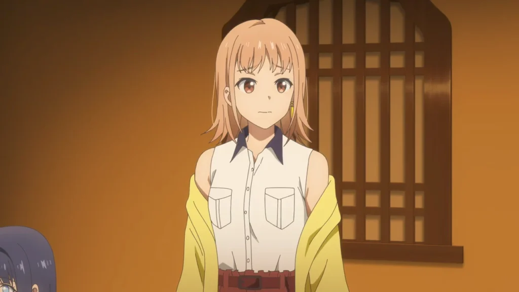 Penampilan Yuuko Hayase merupakan sebuah tameng pertahanan